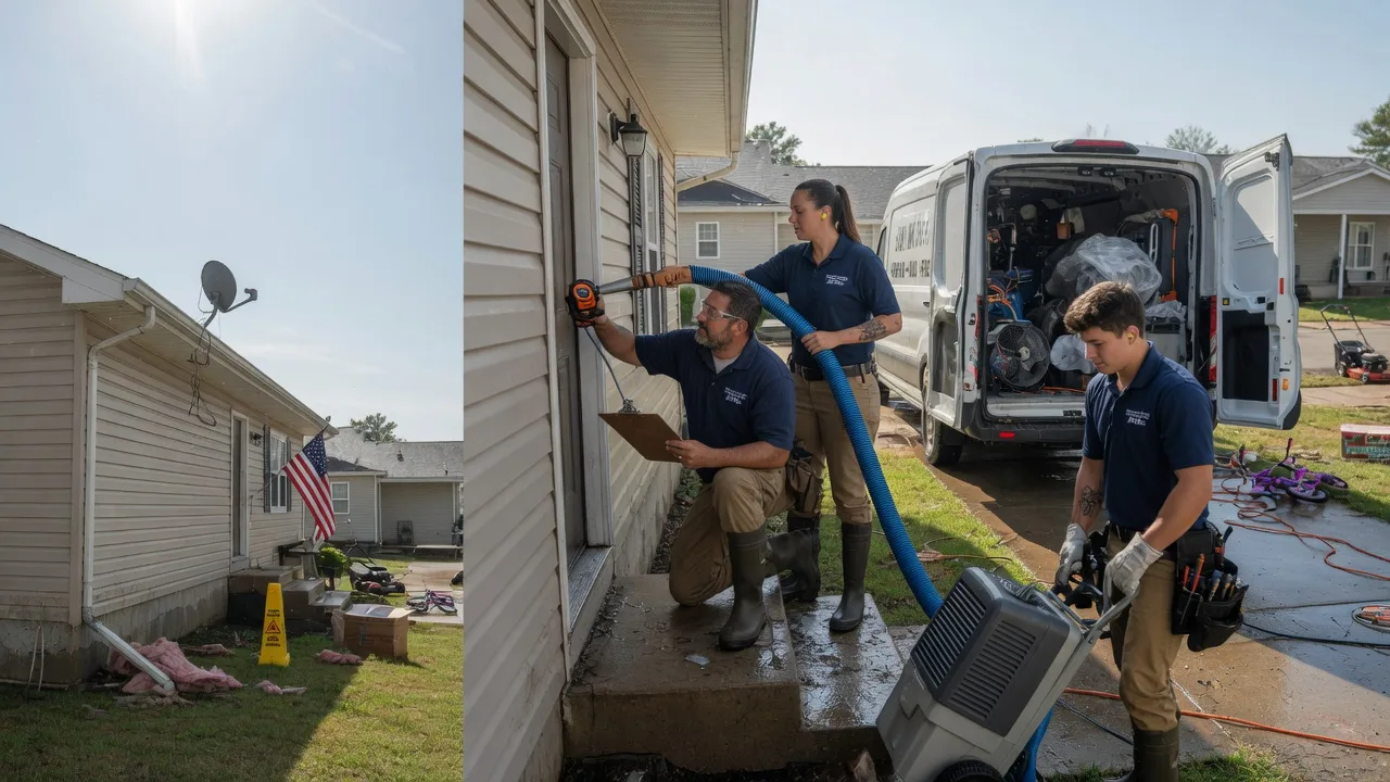 Ceiling Water Damage Restoration in South Pekin, IL near me