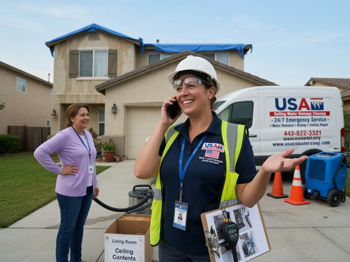 Ceiling Water Damage Restoration South Pekin, IL FAQs