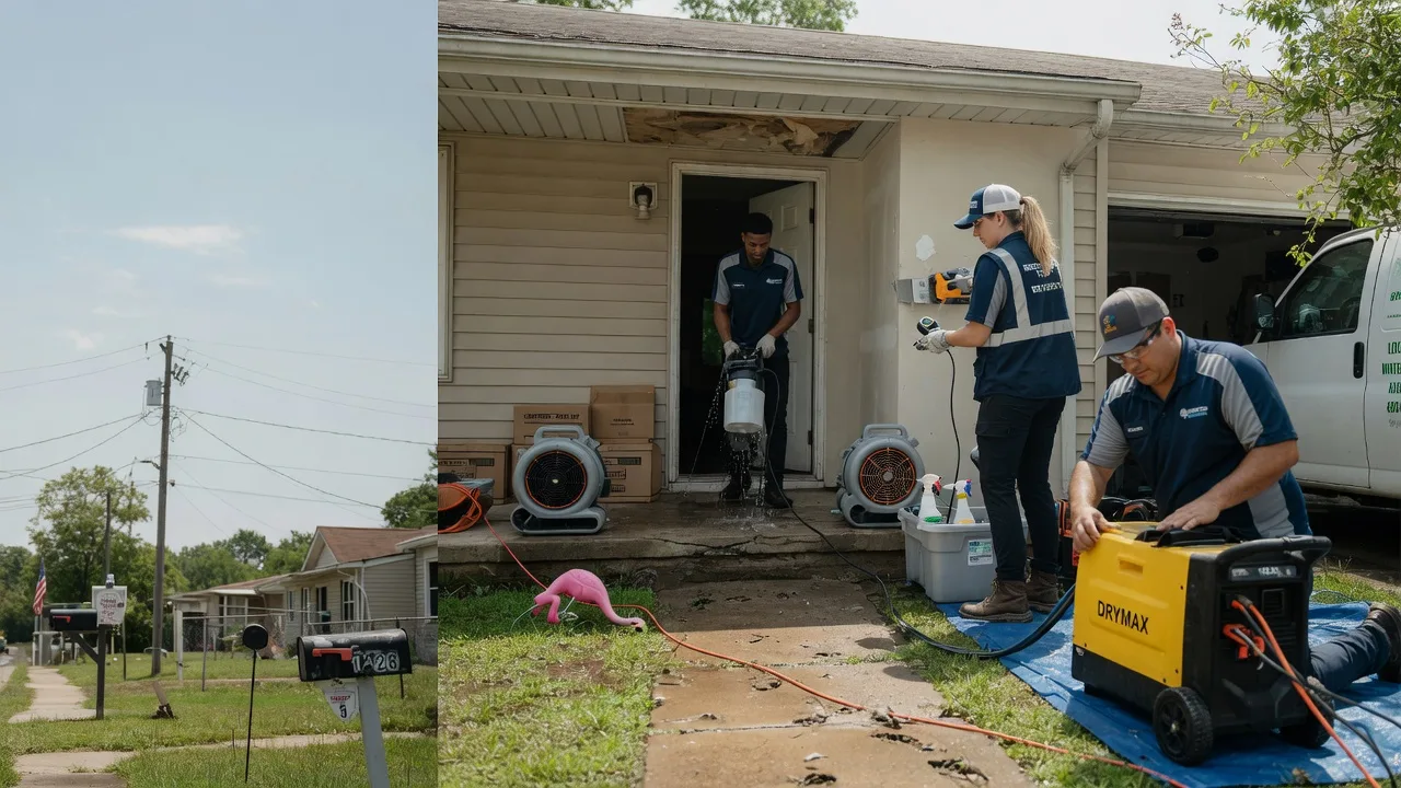 Storm Damage Water Removal in South Pekin, IL near me